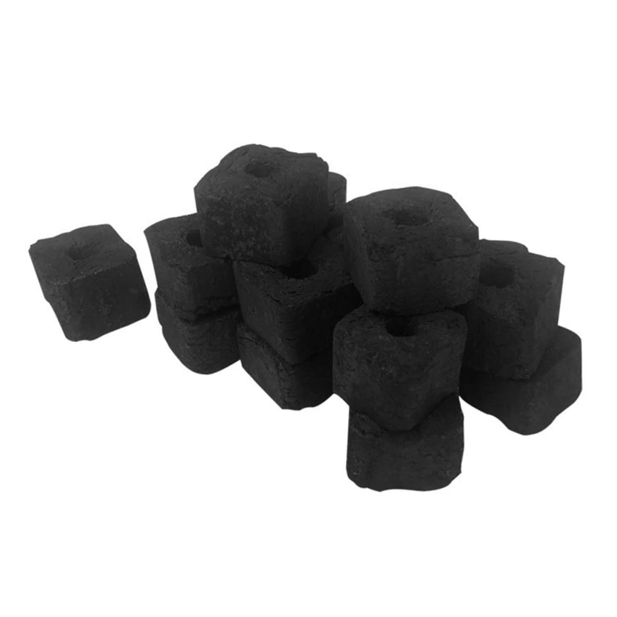 Carbón Vegetal de Bambú Bolsa de 500g para Barbacoa y Camping Carbón Multifuncional y Versátil para Estufa y Parrilla al Aire