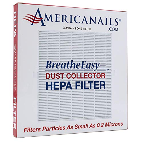Americanails BreatheEasy Filtre HEPA capture poussière de manucure