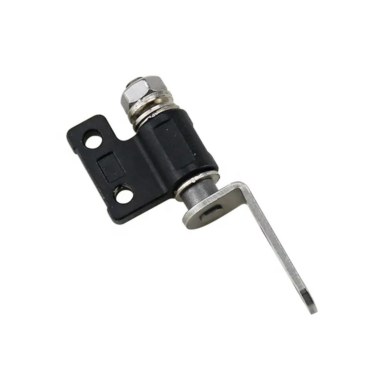 LYEUXHJPX L Shaped Damping Shaft Arbitrary Stop Rotation Hinge 1Pcs(DP047-3-0.7N.m)