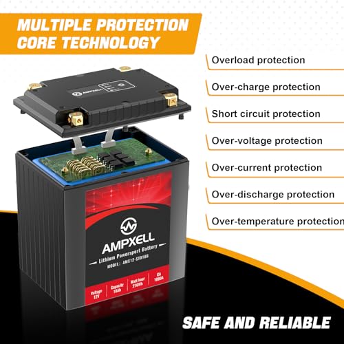 AMPXELL YTX30L-BS Lithium Battery
