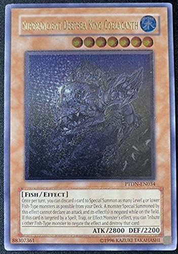 Amazon 遊戯王 超古深海王シーラカンス 英語 レリーフ おもちゃ おもちゃ