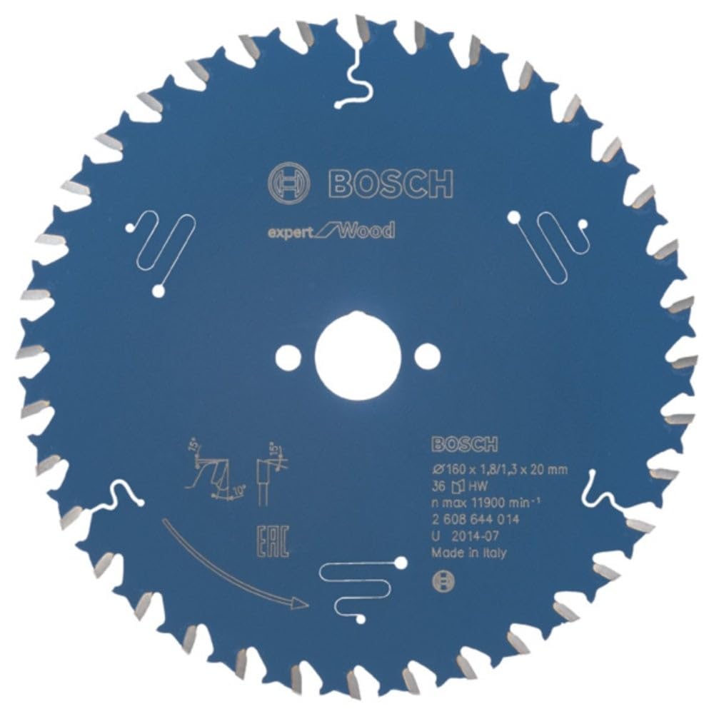 Lame de scie circulaire 160 mm Bosch pour créer vos meubles en bois sur mesure