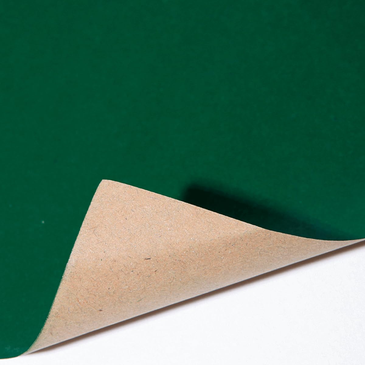 Doppelseitiges Geschenkpapier Kraftpapier eine Seite Grün, eine Braun 70 cm x 50 m Geschenk-Verpackung