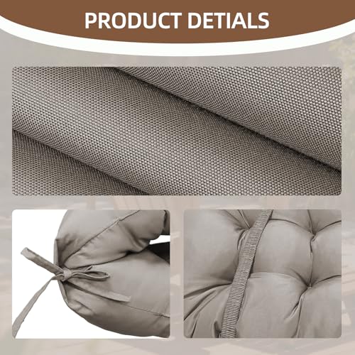 zanwu hwyd Outdoor Chaise Lounge Cushion 72x21x4 Inch, Beige by zanwu hwyd - Used condition - Image 4