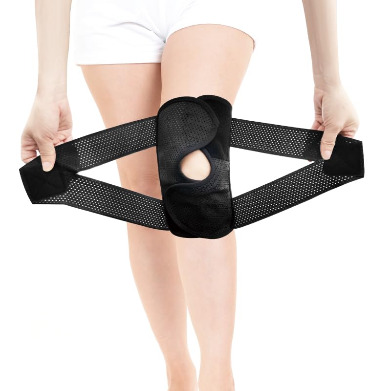 Amazon.co.jp: 【Wスプリング×クロス固定で膝の負担を軽減し歩行を安定