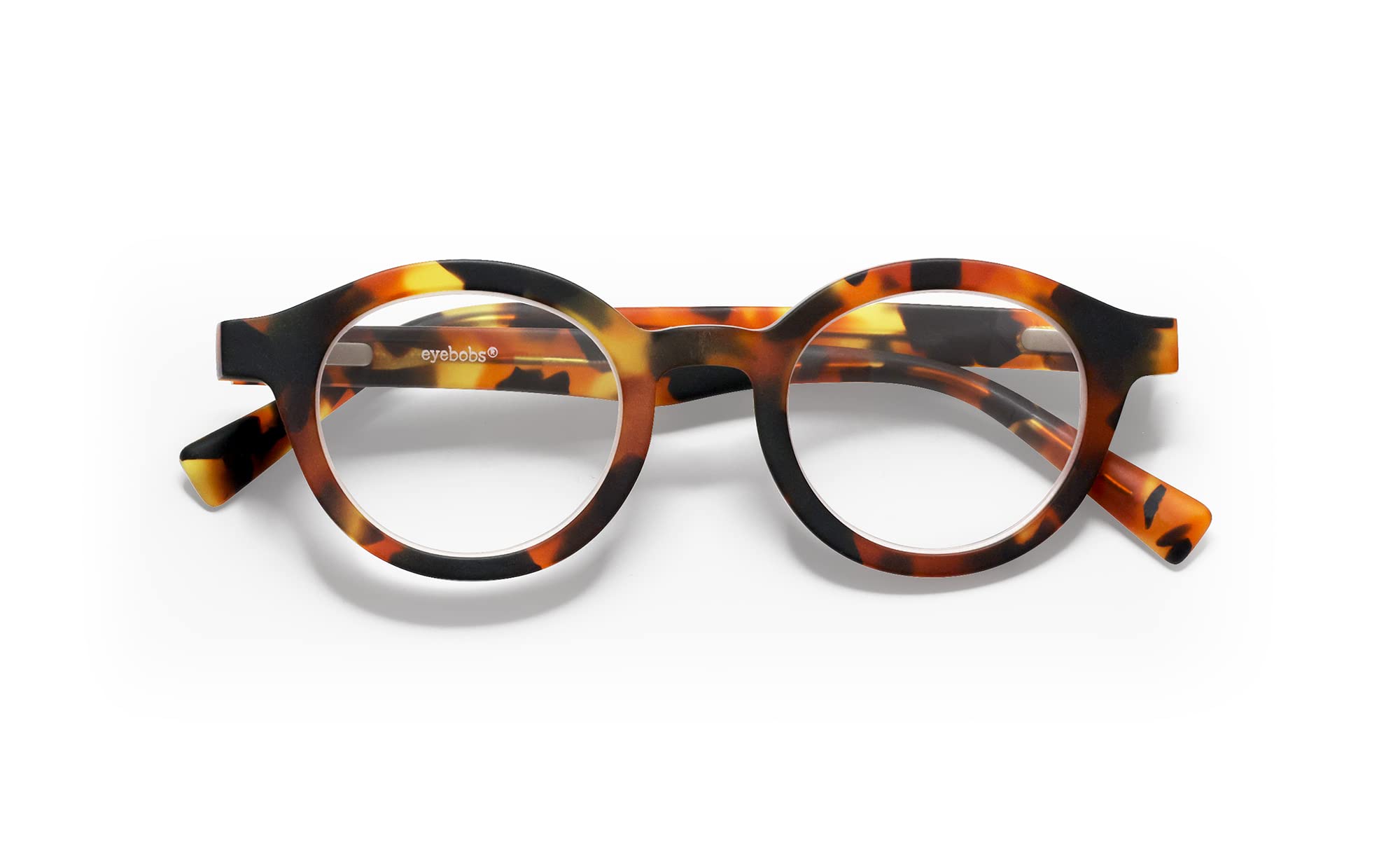 eyebobs TV Party Premium Readers for Women and Men | Round Eye Glasses