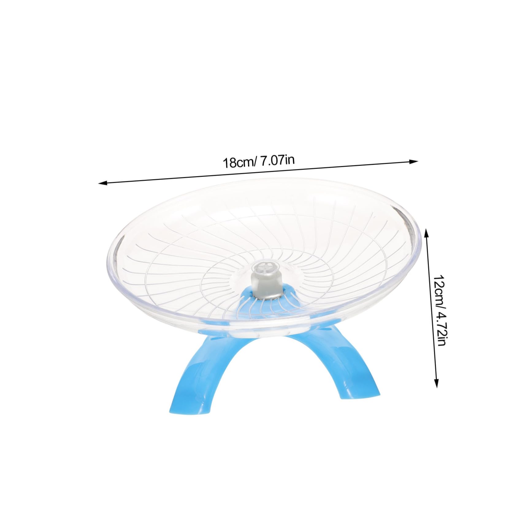 SUPVOX Dwarf Hamster Silent Running Wheel Mute Exercise Spinner for Pets Smooth Edges Low Noise Design Hamster Accessories for and Exercise