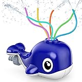 🌞 MULTI-APPLICATION-SZENARIEN 🌞Netter Spielzeughund mit Walsprühgerät kann als Sommerspielzeug verwendet werden, lustige Hundefreizeitaktivitäten, Gärten können auch Staub entfernen, heißes Heben. Verbessern Sie die Interaktion zwischen Eltern und Freunden, die für Sommer-Poolpartys, Partyaktivitäten usw. verwendet wird.