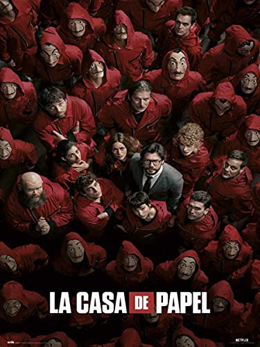 Money Heist - TV Show Poster 12 X16 inches Poster Serene collections Money Heist - TV Show Poster 12 X16 inches Poster Serene collections