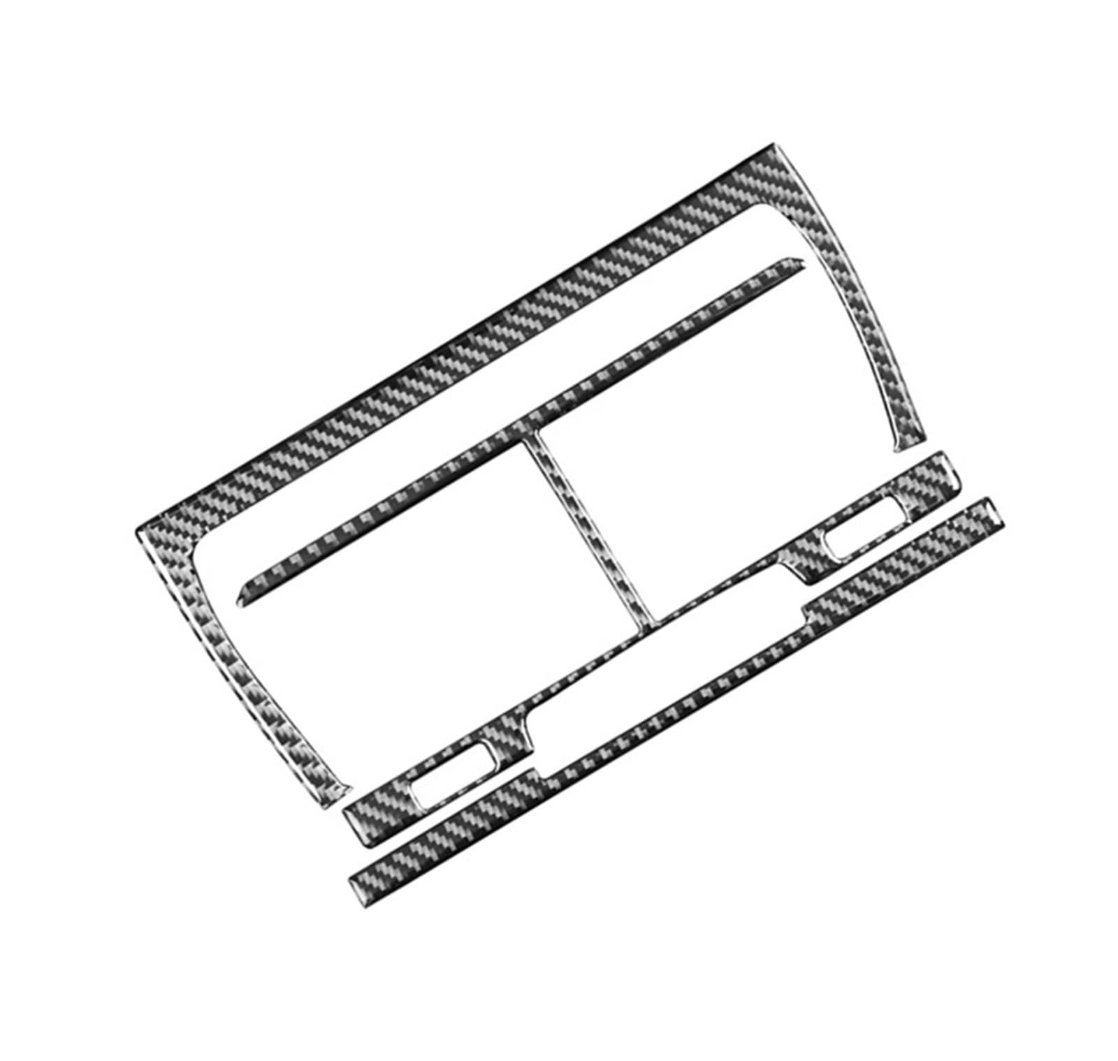 Centre Console Frame Compatible with Q7 2007-2013 2014 2015 Car Interior Central Air Conditioning Vent Frame Decorative Sticker Cover Trim Accessories