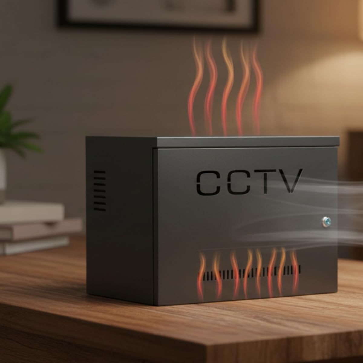 Caja de fuente de alimentación distribuida CCTV para cámara de seguridad, color negro (paquete de 1)