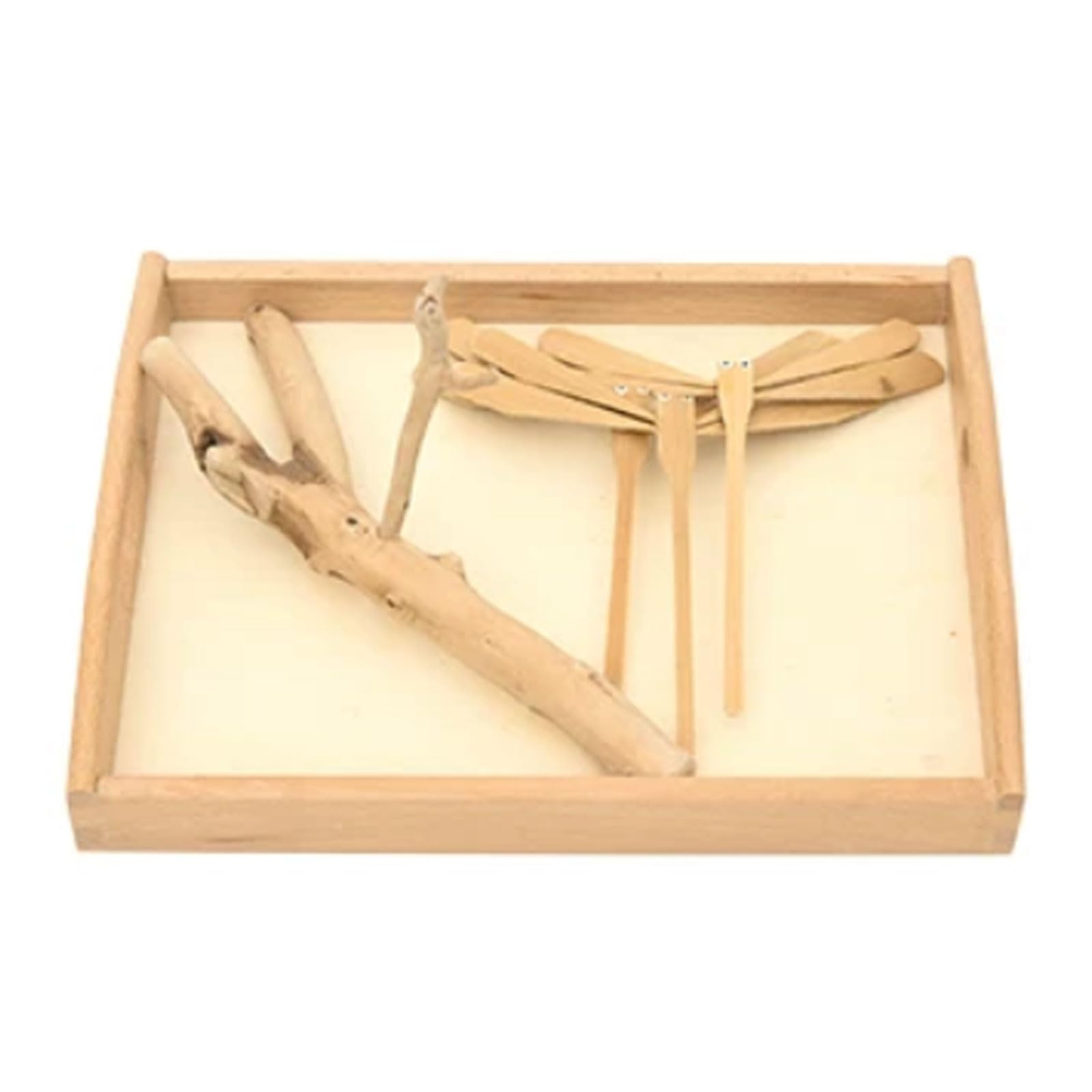 ttnmrc Montessori Wooden Balancing Dragonfly Toy