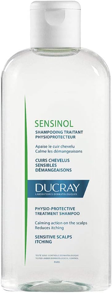 DUCRAY Sensinol Physioprotective Treatment Shampoo 200ML, No Colour, 200 ml (Pack of 1)