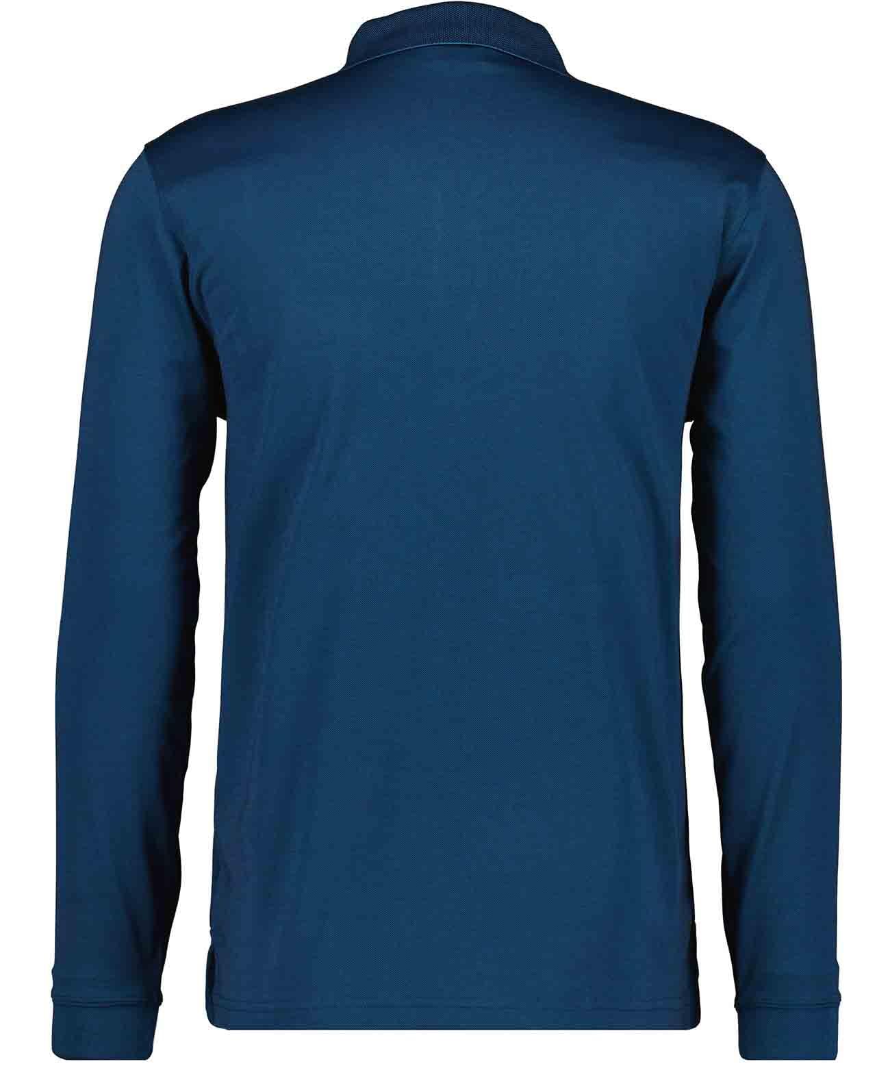 RAGMAN Herren Softknit-Poloshirt mit Reissverschluss, Langarm