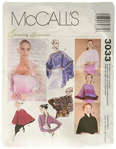 McCall's Patterns M3033 Misses' Evening Cover-Ups