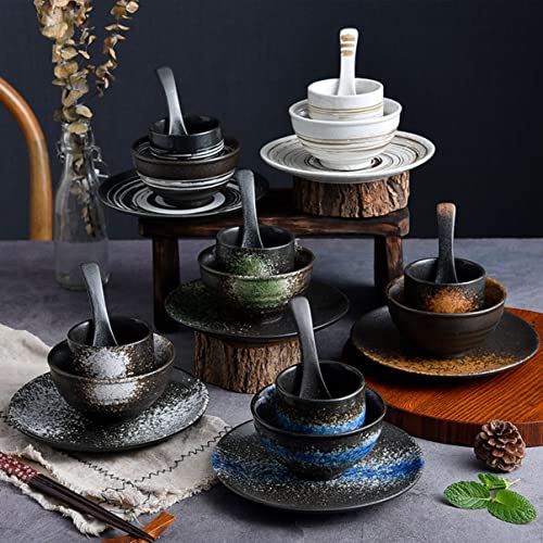 Vaisselle chinoise et japonaise ensemble couverts céramique pour restaurant buffet et home - 8