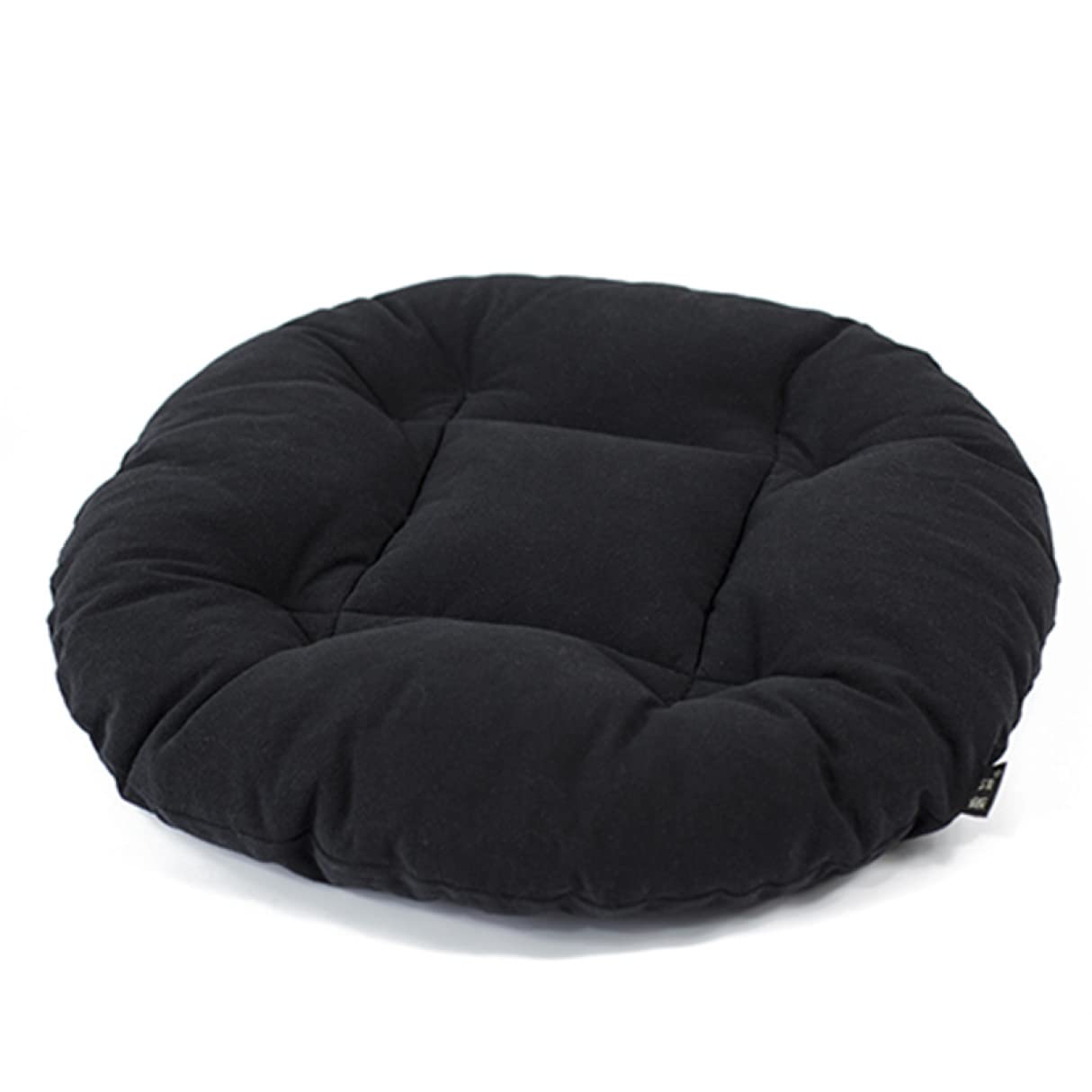 Amazon.co.jp: SCTX 座布団 北欧 黒 丸型 チェア 低反発