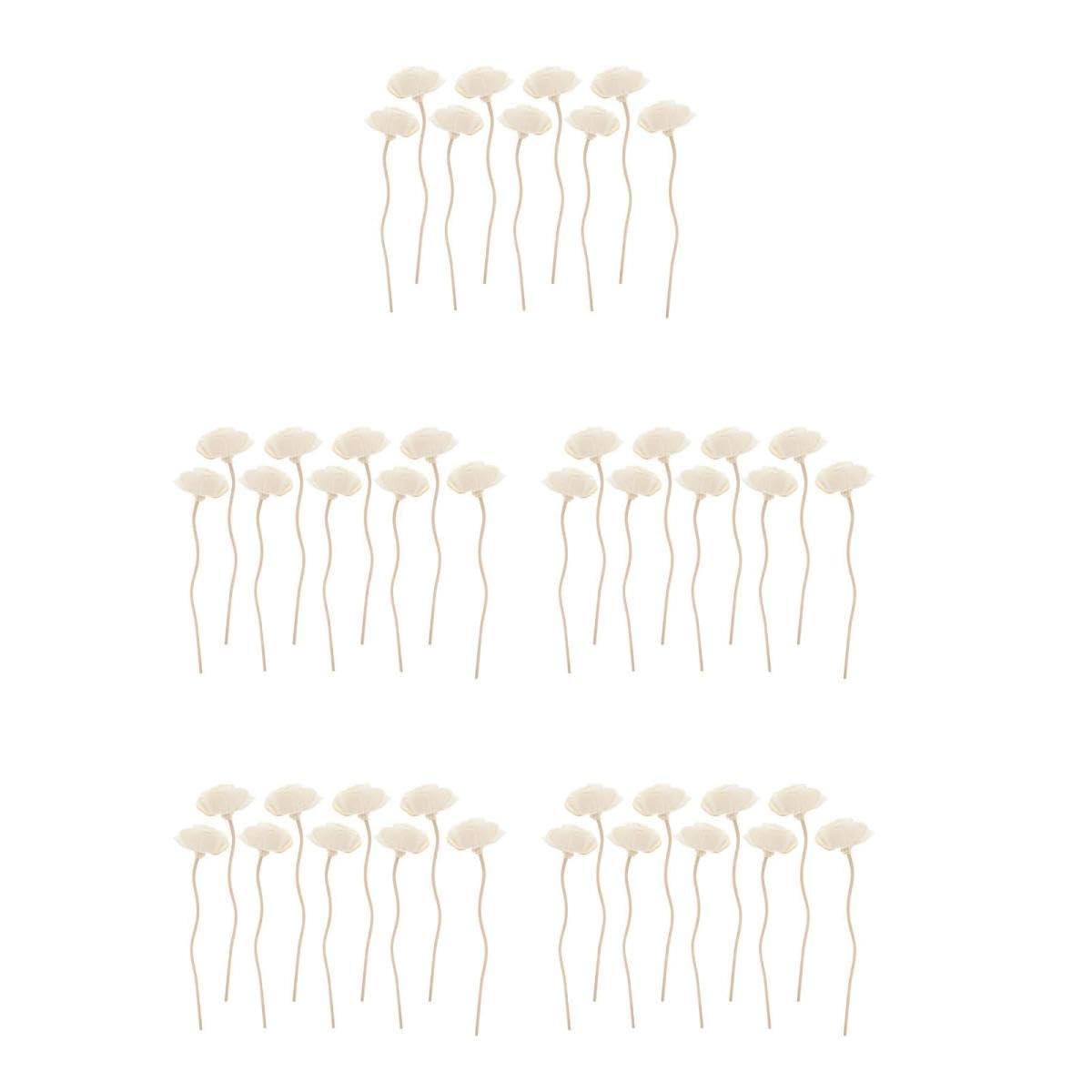 TOPBATHY 45stücke Teiliges Rattan Diffuser Sticks Für Aromatherapie Elegante Raumdekoration Ohne Feuer Für Duftöle Und Ätherische Öle Für Zuhause Und Auto