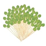 Caractéristique : les cure-dents en bois pour la fête sont deux fois plus longs que les cure-dents en bois ordinaires, suffisamment solides et tranchants pour contenir ou percer toutes sortes d'apéritifs, apéritifs, fruits, petites brochettes, légumes, collations.