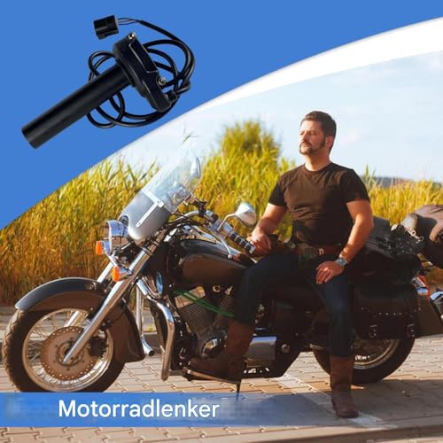 Barras de mano para moto ergonómicas 7x3.9'' con control electrónico 4