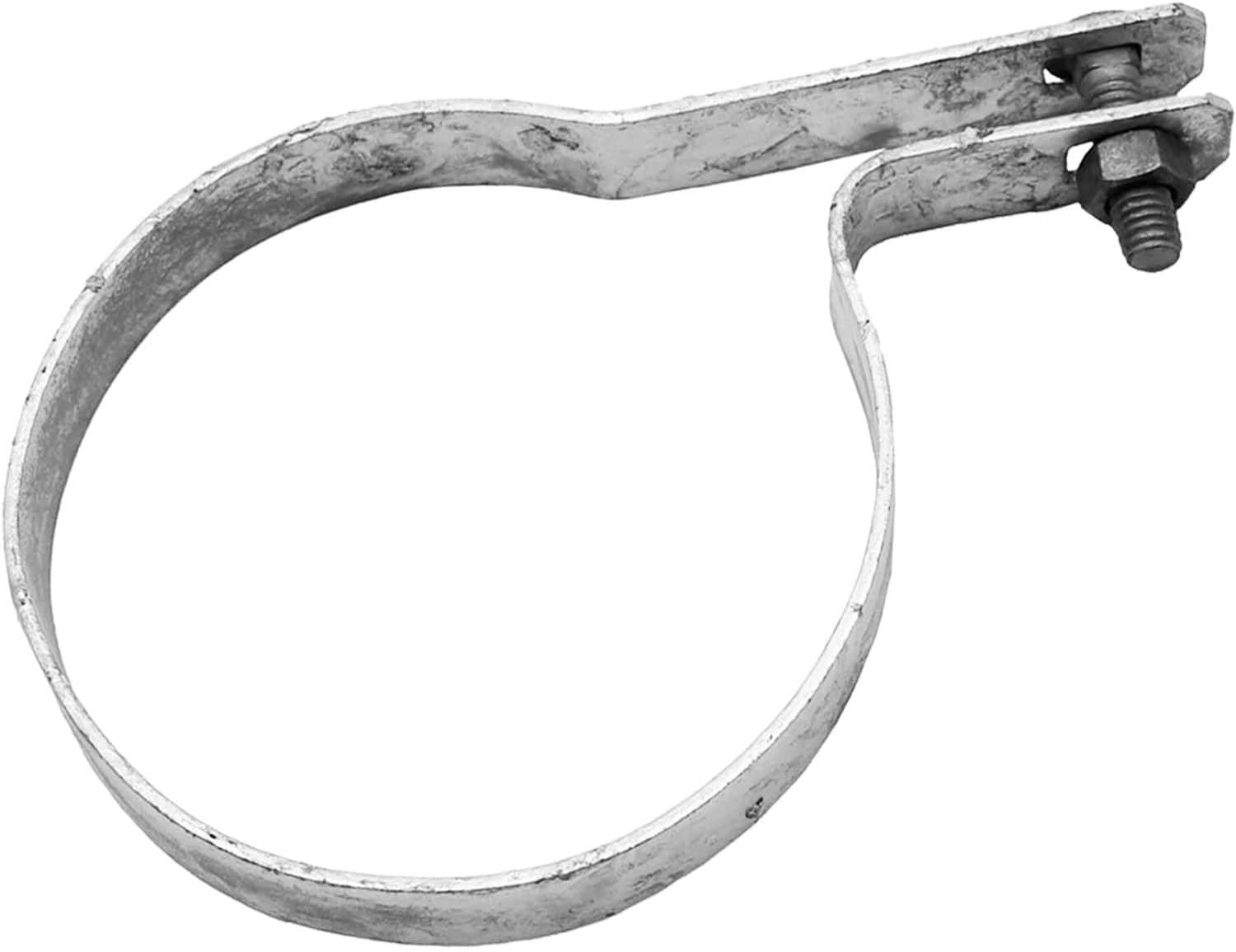 Jake Sales 2-7/8" Tension Band for Chain Link Fence - Use for 2-7/8" Outside Diameter Post/Pipe - Galvanized Chain Link Tension Band - Qty 12