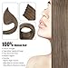 Tape Hair Extension 20 Inch Color 8 Ash Brown Skin Weft Tape in Hair Extensions 50 Gram 20 Pieces Real Tape in Hair Extensions Human Hair