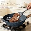 Kitchen Academy Pots and Pans Set Non Stick - 12 Piece Induction Kitchen Cookware Sets, Blue Granite Nonstick Cooking Pans Set #1
