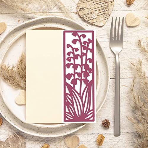 6 Pcs Die Cuts For Card Making, Senhai Flower Cutting Die Birthday Die Cutting Diy Craft Die Cutting Machines Embossing Stencils For Scrapbook Album Card Decoration #TOP6