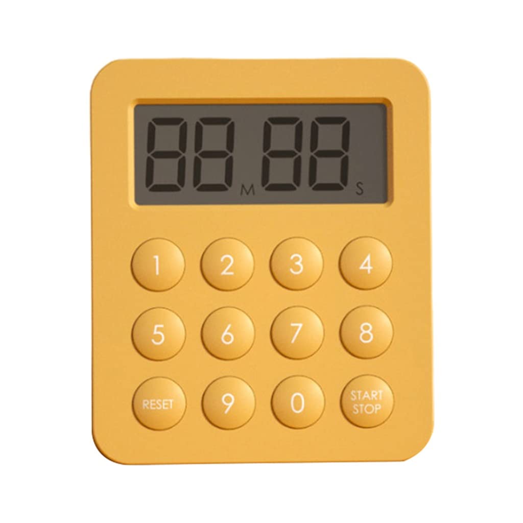 FDEFIRTFG Timer, Kitchen Timer Display Square Cooking Countdown Alarm Clock Sleep Stopwatch(D)