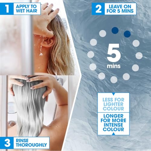 PROVOKE Touch of Silver Go Icy Conditioner 150 ml, Icy Platinum Look in Just 1 Wash, Triple Toning Technology to Cool Down Warmer Brassy Tones for an Extra Light Colour, Enriched Keratin to Hydrate - Image 3