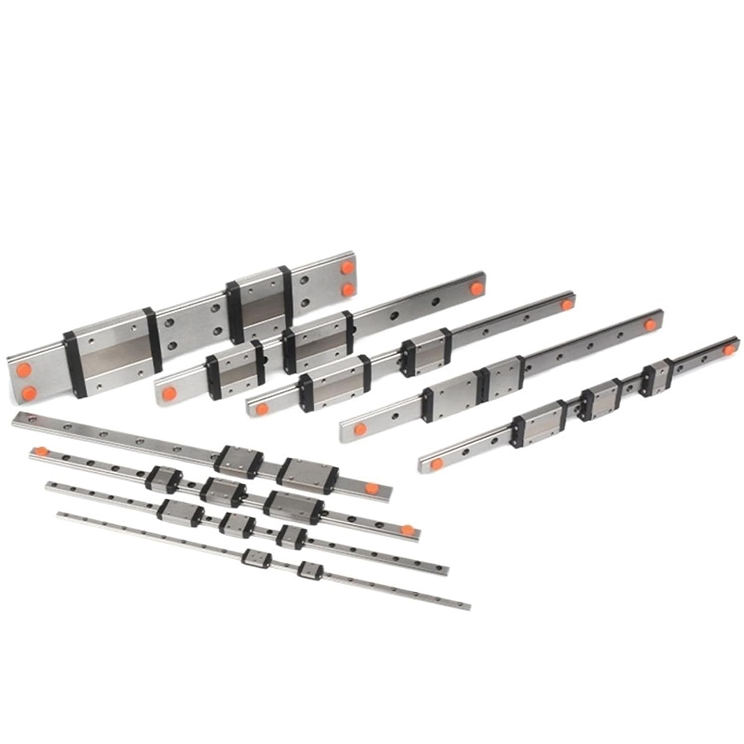 MGN9C MGN9H L =100-500mm 1* Miniature Guide Rail 1Pcs Linear Block(MGN9H,Only 1pcs Block)