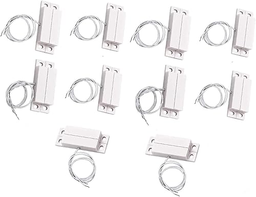 Miniatura 7 de RC-36 NCNO - Interruptor magnético empotrable con cable para ventana de puerta, interruptor magnético de puerta, sensor de contacto, para seguridad