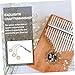 Toddmomy Long Lasting Kalimba Sound Pickup Tail Pin Silver Nail Guitar Player Tool Thumb Piano Part