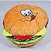 MIAOOWA Official Store 1 szt. 30/40 cm urocza kreatywna symulacja jedzenie hamburger pluszowa zabawka poduszka najlepszy prezent do jedzenia przyjaciół 30 cm A