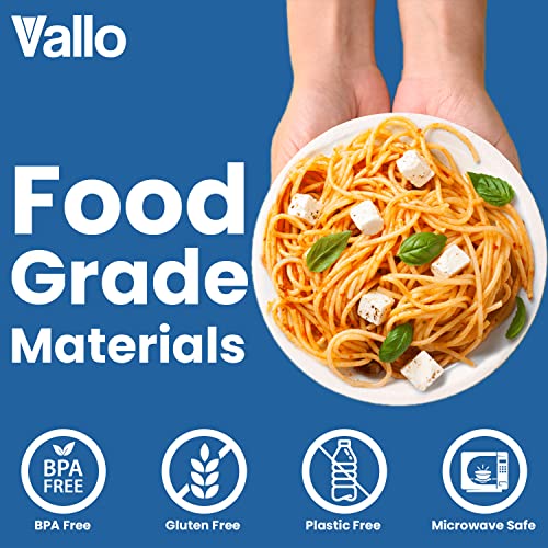 Vallo Compostable Bowls (16 Oz) - 100% Eco Friendly Disposable Paper Bowls - Made From Sugarcane Bagasse Fibers (50 Pack) #TOP4