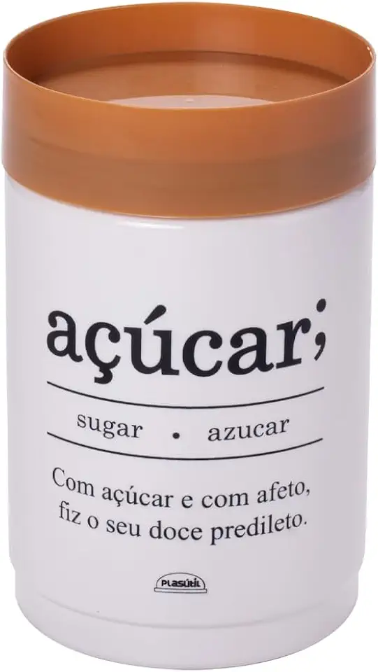 Pote Plug Açucar 1,15 L Plasútil