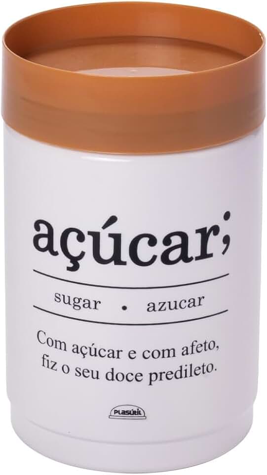 Pote Plug Açucar 1,15 L Plasútil
