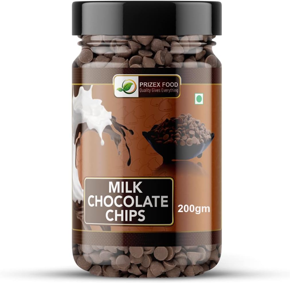 Premium Milk Chocolate Chips 200g