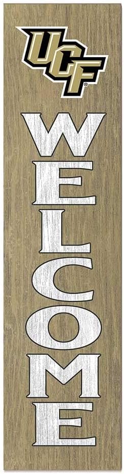 KH Sports Fan USC Trojans Welcome Porch Leaner, 11x46 Inches, Trojans Outdoor Welcome Sign; Display Your Team Spirit with This Southern California Trojans Plaque