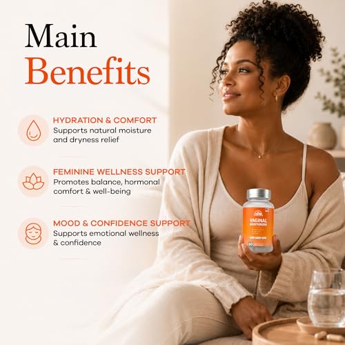 Image of ANGELYCIA Probiotic Vaginal Moisturizer Pills for Women Slippery Elm