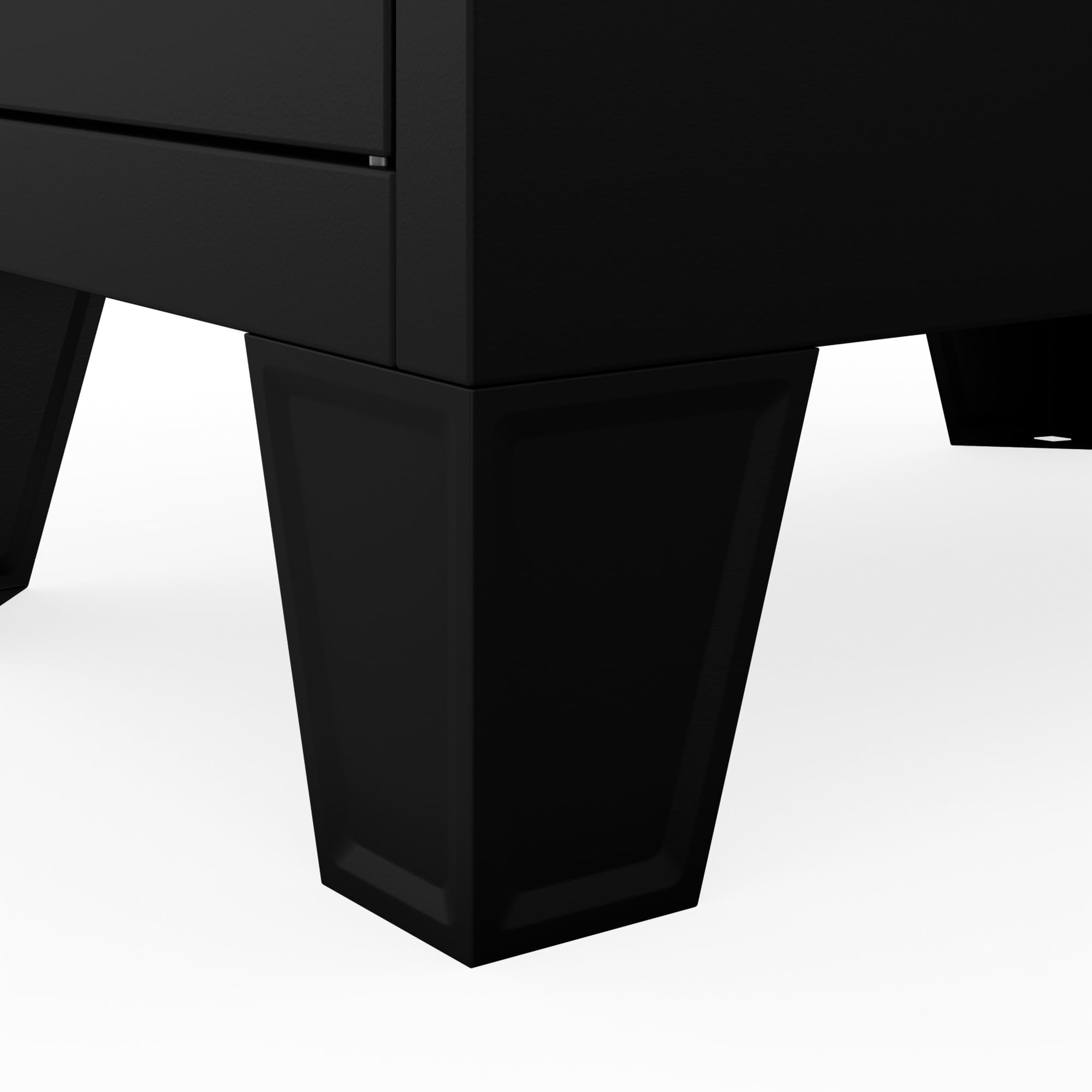 Jan Nowak Armoire Vestiaire Métallique 4 Casiers Verrouillables | Vestiaire professionnel en acier 0,6 mm, 4 casiers ventilés et verrouillables, fixation murale, rangement sécurisé.