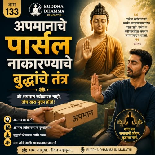 133. अपमानाचे पार्सल नाकारण्याचे बुद्धांचे तंत्र | Buddha Dhamma in Marathi