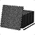 AIRHOP 0.79in Thick 48 Sq Ft Exercise Equipment Mats, 12 Tiles Upgraded Rubber Top with High Density EVA Foam, Large Interlocking Puzzle Gym Flooring for Home Gym, Heavy Weight Workout,Black & White