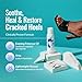 FOOTLOGIX Cracked Heel Formula, White 4.23 Ounce