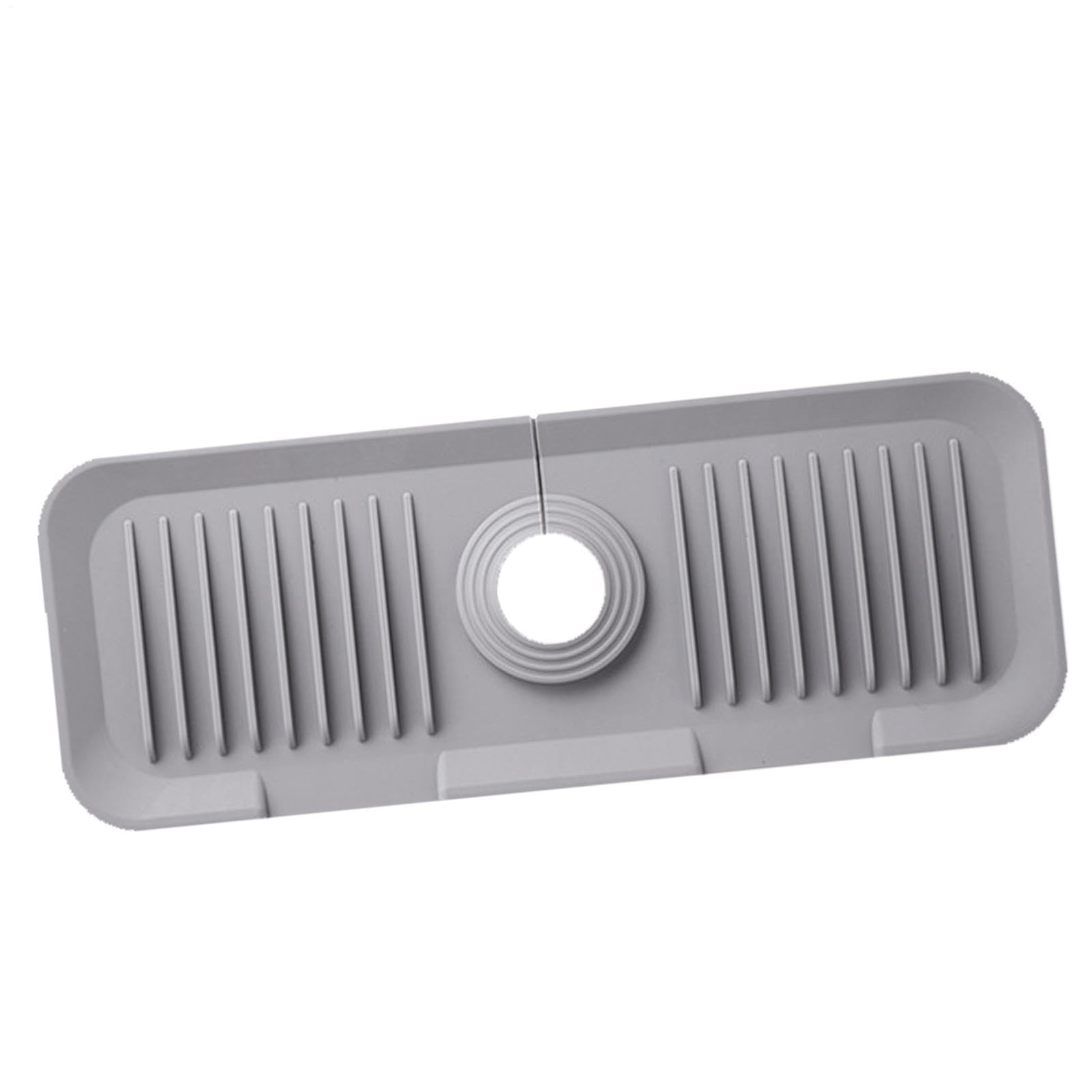 Alfombrilla para grifo de silicona, tapete escurridor y recoge agua para fregadero de cocina
