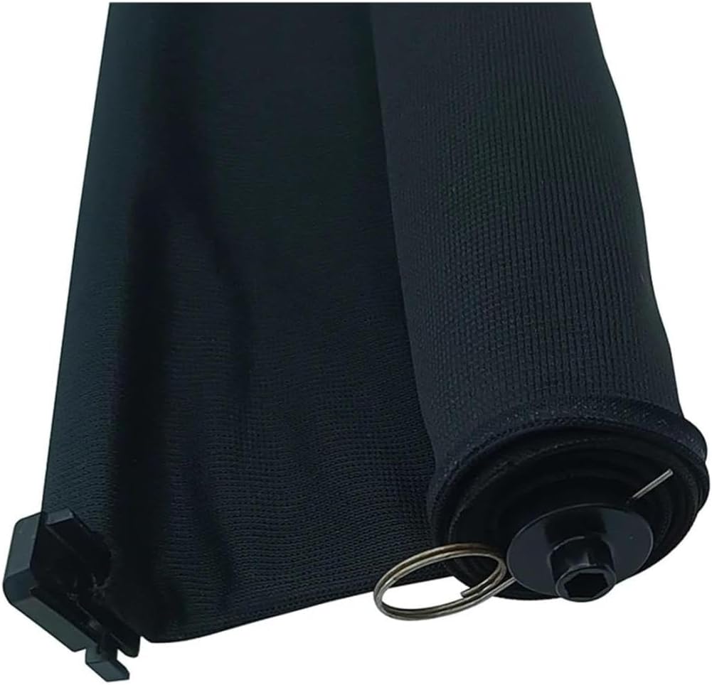 Car Panorama Sunroof Sunshade Curtain Cover Assembly for Mercedes-Benz GLE C167 GLE350 GLE450 GLE53 2020-2024(Black)