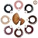 Produktbild Yangfei 8 Stück Haargummis Mädchen Elastischer Bunte Haarschmuck Haarbänder Hair Scrunchie Spiral Haargummis Haarseil für Damen Frauen pferdeschwanzhalter