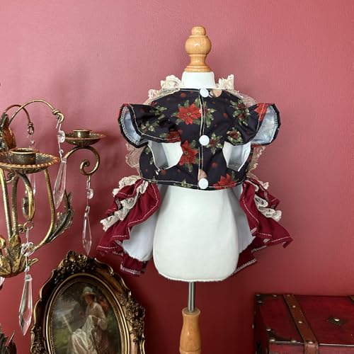 Vestido de Princesa para Perros Pequeños M Rojo miniatura 5