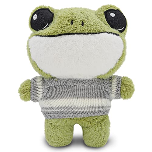 Yonclap 8.6 Inch Frog Plush, Frog Stuffed Animal Toy, Adorkable Frog Soft Hugglable Plushie Doll With Backpack Birthday, Gifts For Boys And Girls (C-Frog Plush) #TOP17