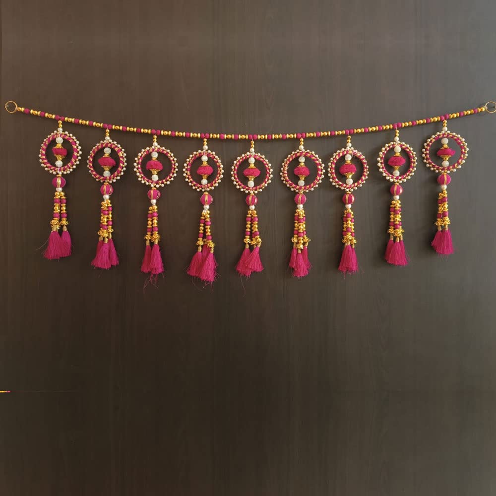 Handmade Door Hanging Toran Bandarwal Chudi Style (TC-06) -Diwali New Year Inauguration Wedding Festival Home Decor Pooja (40 Inch X 6 Inch) (B0C1W47SND) Amazon Price History, Amazon Price Tracker